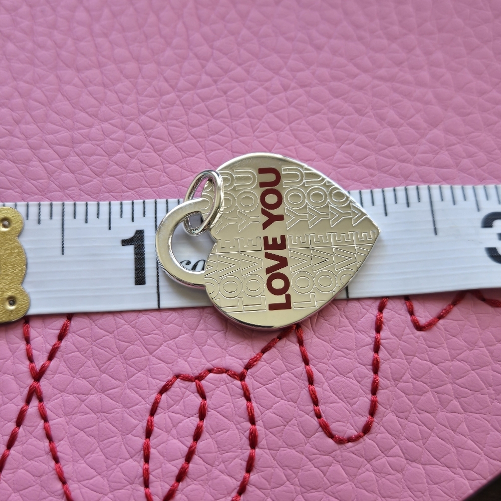 Tiffany & Co Love You Heart Tag Charm